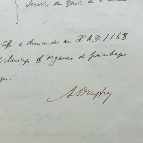 Lettre alfred dreyfus - lettre, d'alfred
