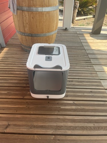 Maison toilette chat bac - chat,