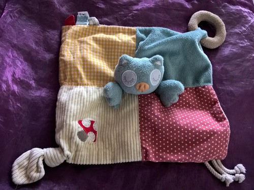 Doudou chouette hibou - doudou,