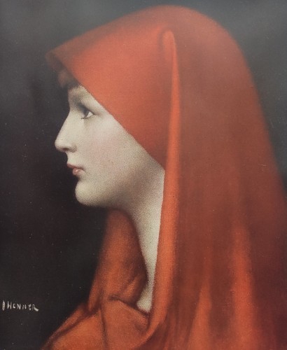 Henner profil femme - profil, de