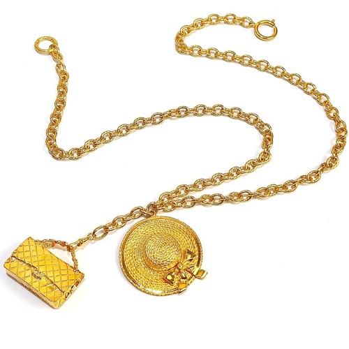 Chanel collier matelassé sac - chanel,