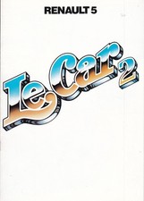 Catalogue Brochure Renault 5