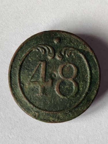 Bouton ème régiment - bouton,