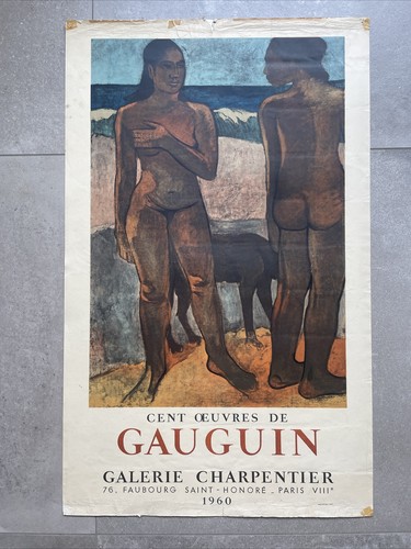 Gauguin affiche originale - gauguin,