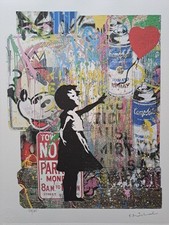 Signée Mr. Brainwash - Fille
