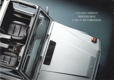 Catalogue Brochure Mercedes G