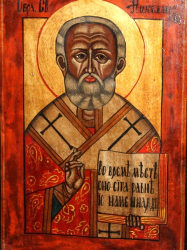Icône orthodoxe bois de - bois,