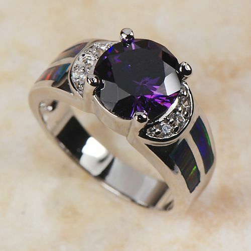 Bague plaqué or blanc - ,