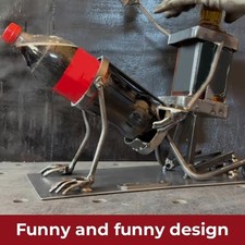 Porte-bouteille crâne en