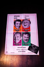 THE BRAIN Belmondo French Moyenne Vintage Movie Poster Original 1968