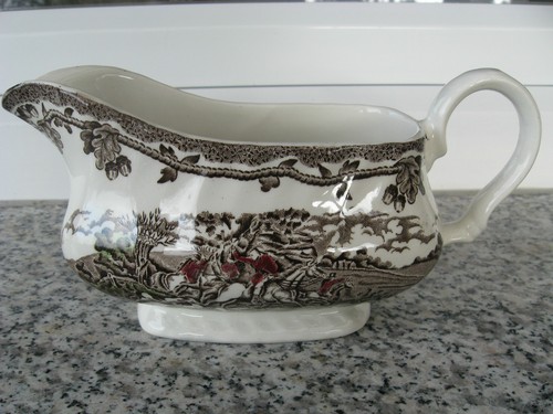 Sauciere country life faïence - country,