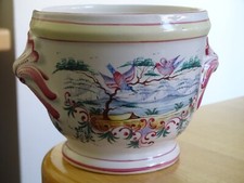 APREY  CACHE POT EN FAIENCE