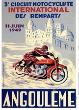POSTER AFFICHE Angouleme 1949