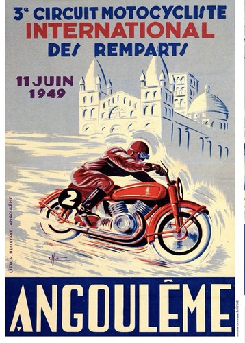 Poster affiche angouleme - poster,