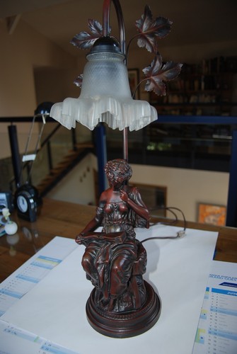 Lampe chevet ancienne - lampe,