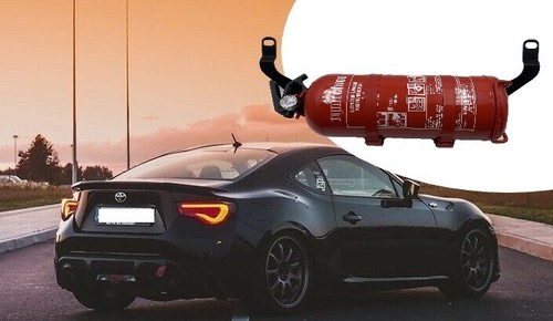 Support support extincteur