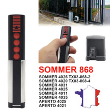 Télécommande SOMMER 4020 4025 4026 4031 4035 TX03-868-4 868MHz Portail Garage