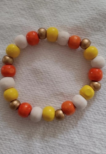 Bracelets perles bois - bracelets,