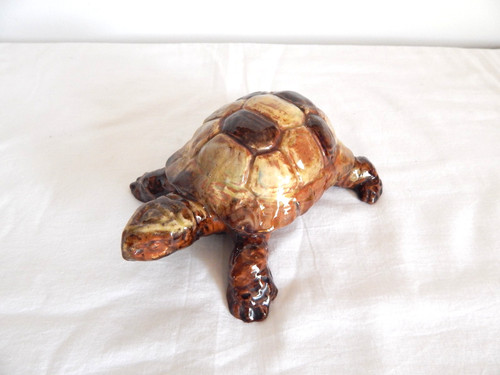 Ancienne sculpture terre - sculpture,