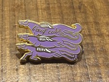 PINS PIN ENAMEL L'OEUF CUBE CHEVAL RARE SIGNE TOSCA