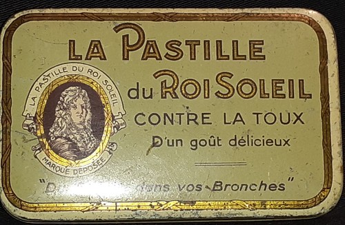 Anciennne boite tôle - boite, en