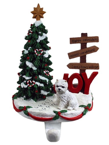 Porte stocking westie - porte-stocking,