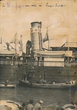 EGYPTE 1896 - Bateau Navire Rio-Negro à Port Saïd 2