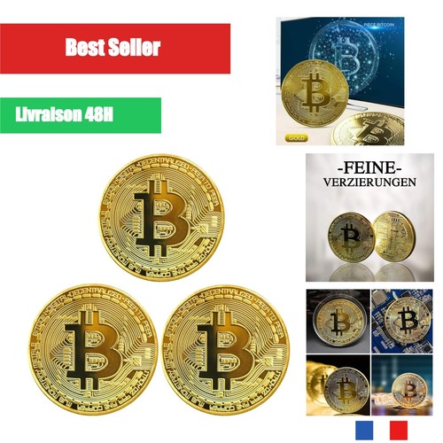 Bitcoin coin pièces - coin, 3