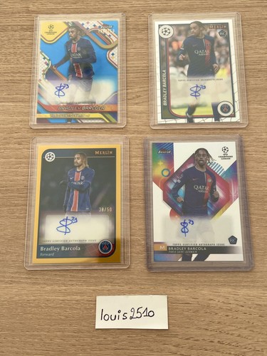 Lot cartes bradley - 4,
