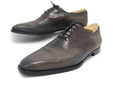 CHAUSSURES BERLUTI ONE CUT RICHELIEU 0154 9.5 43.5 CUIR PATINE EMBAUCHOIRS 2220€