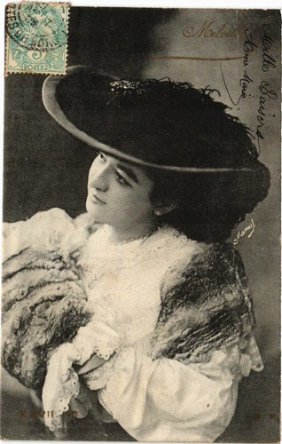 Cpa melotte theater star - ak,