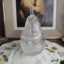 Bonbonnière ou sucrier poire