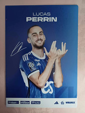 RC STRASBOURG CARTE POSTALE LUCAS PERRIN