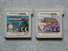 Lot 2 Jeux 3DS. Dinosaurs 3D, Animal Hospital. EUR. ENVOI SUIVI.