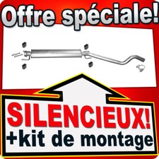 Silencieux Intermédiaire pour OPEL ASTRA H TwinTop (L67) 2.0 échappement