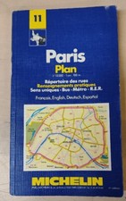 Plan paris 1987 michelin - plan,