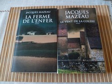 Lot de 2 livres de Jacques Mazeau
