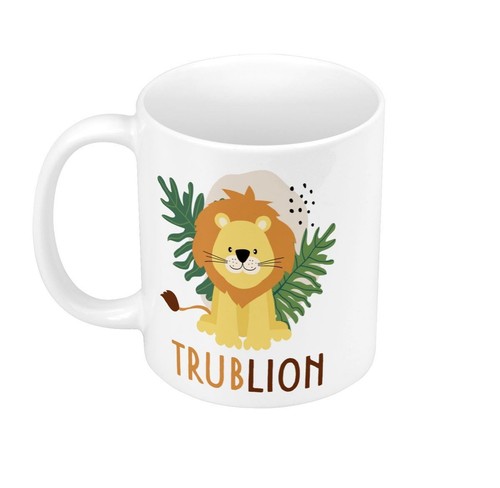 Tasse céramique mug lion - tasse,
