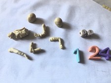 Maquette model: Figurine résine pieces détachées, casques, figure parts 1/24