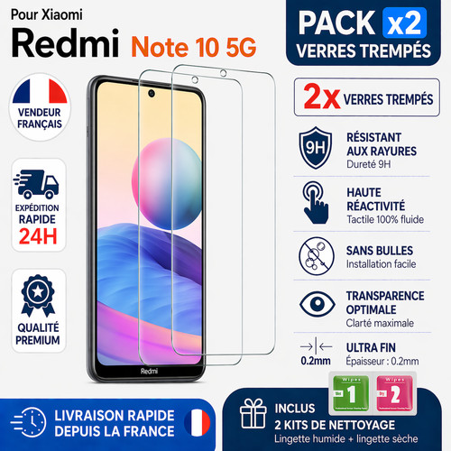 Verre trempé xiaomi redmi - trempé,