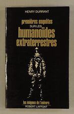 Collection Les enigmes de l'univers Les Humanoides extraterrestres Henri Durrant