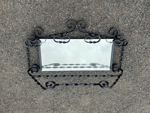 Miroir ancien porte manteau - miroir,