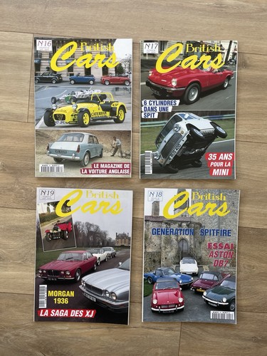 Lot magazines british cars - magazines,