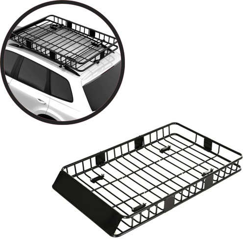 Homcom porte bagages galerie - porte-bagages,