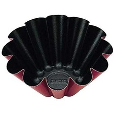 [355218] IBILI Moule à Brioche Venus Acier Noir/Rouge D 18 cm