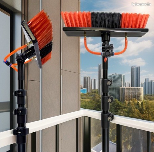 Brosse téléscopique - brosse,