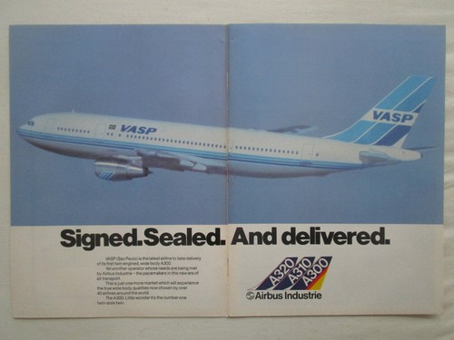1982 pub airbus - 11/1982, a300