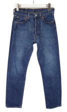 JEANS LEVI'S 501 HOMME W29/L32 Droit Bouton Fermeture Mi-Hauteur
