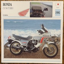 Honda 500 turbo - cx, bike