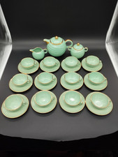 Service à Thé Saint Clément, Art Déco de 1920 – 12 tasses, théière, pot à...